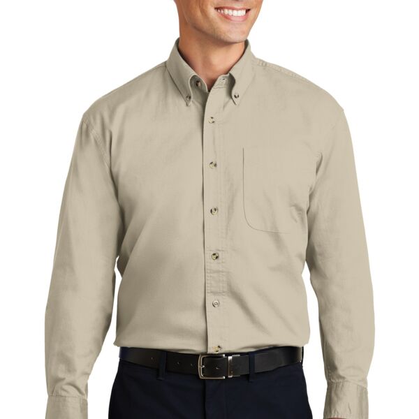 Long Sleeve Twill Shirt Thumbnail
